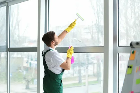 Window and frame cleaning